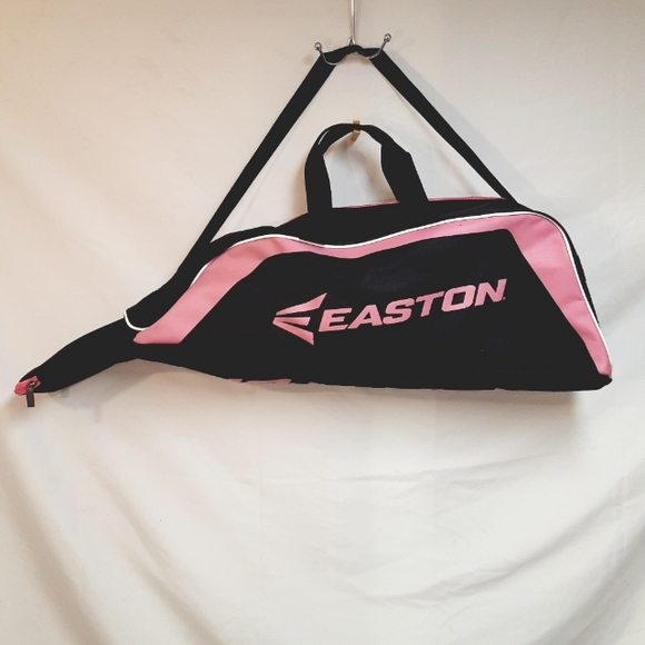 Easton Accessories Easton Girls Baseballsoftball Gearbat Bag Pinkblack Shoulderhandle Straps
